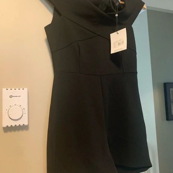 Missguided black romper - Picture 2 of 2